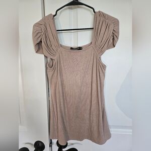 Doe & Rae cap sleeve shirt